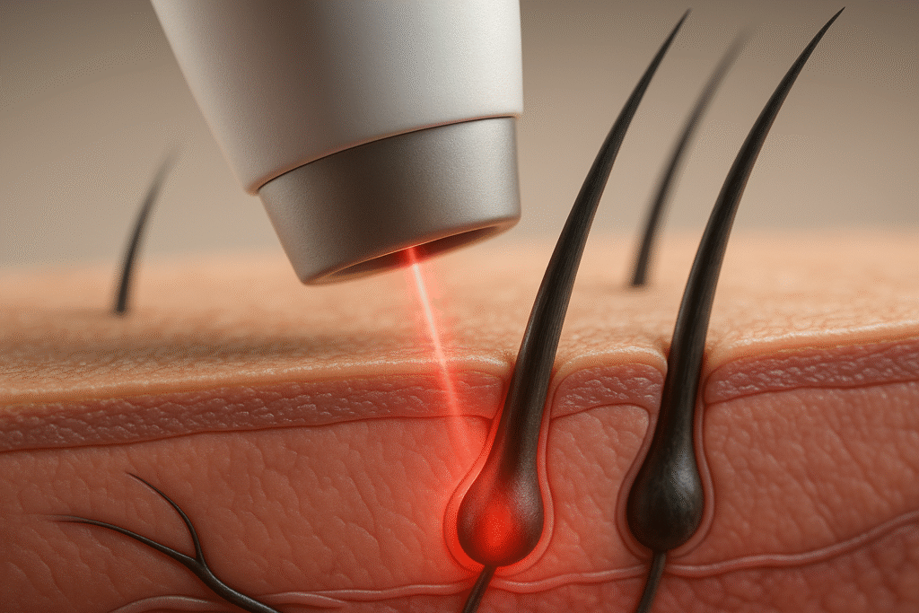 Laser hair removal