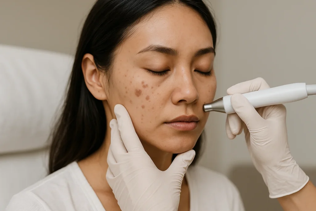 Why dark spots need professional care