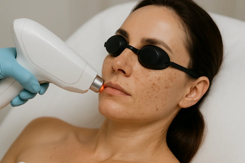 Benefits of laser treatment for dark spots