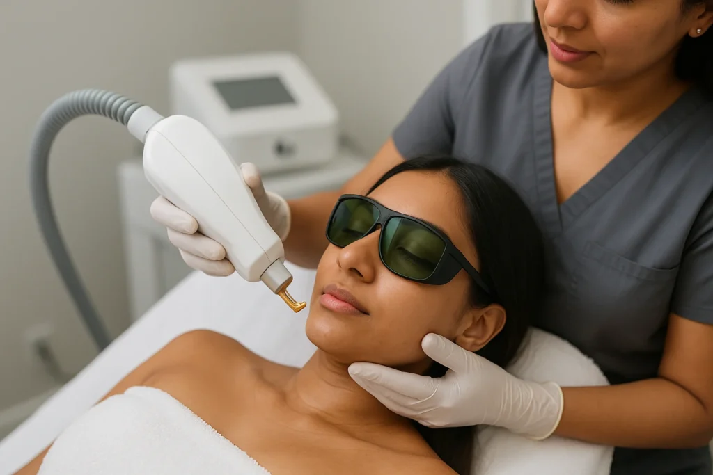 Benefits of laser skin treatment near me