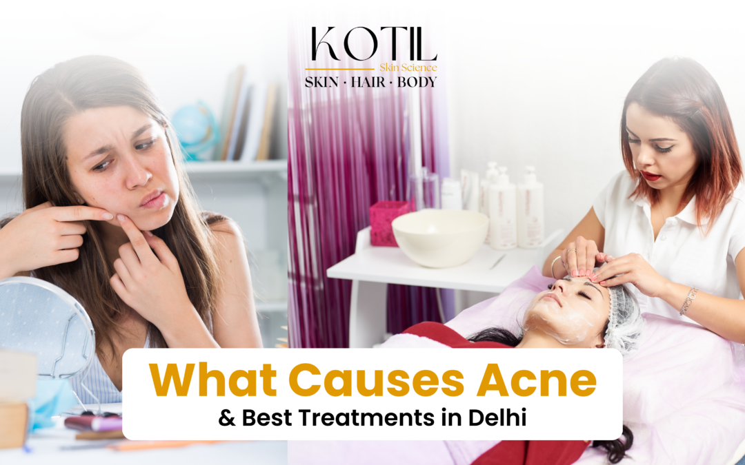 What Causes Acne & Best Treatments in Delhi