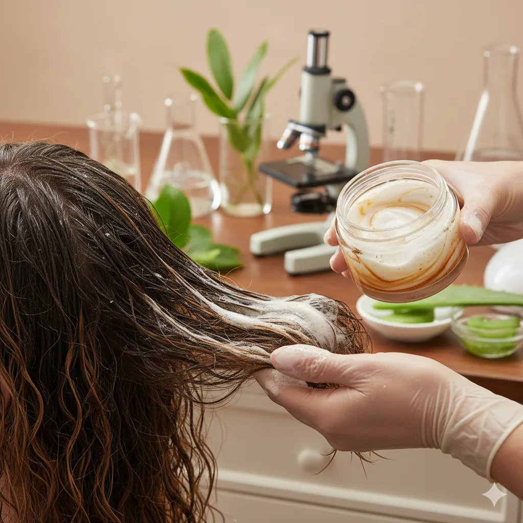 Burnt Hair Recovery Treatment