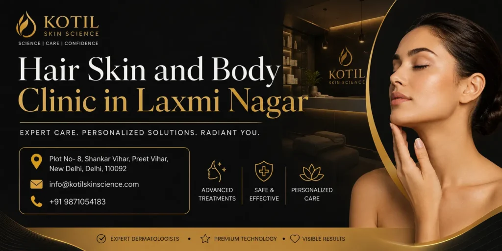 Hair Skin and Body Clinic in Laxmi Nagar